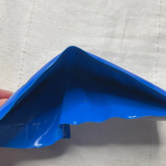 Vintage Sanrio Ahiru No Pekkle Blue Vinyl Fold Out Wallet Card Case - Picture 4 of 4